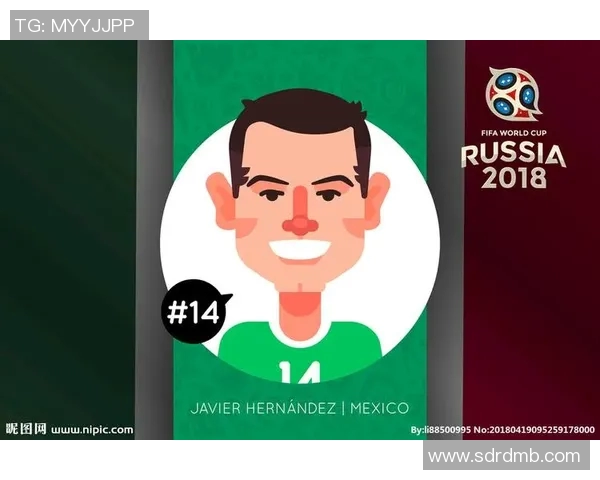 可爱卡通风格的足球明星形象精选图片展示